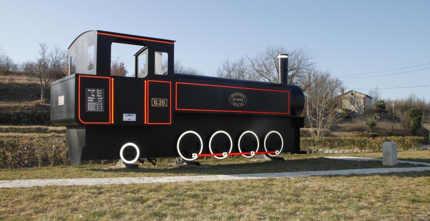 Locomotive Model at Vižinada