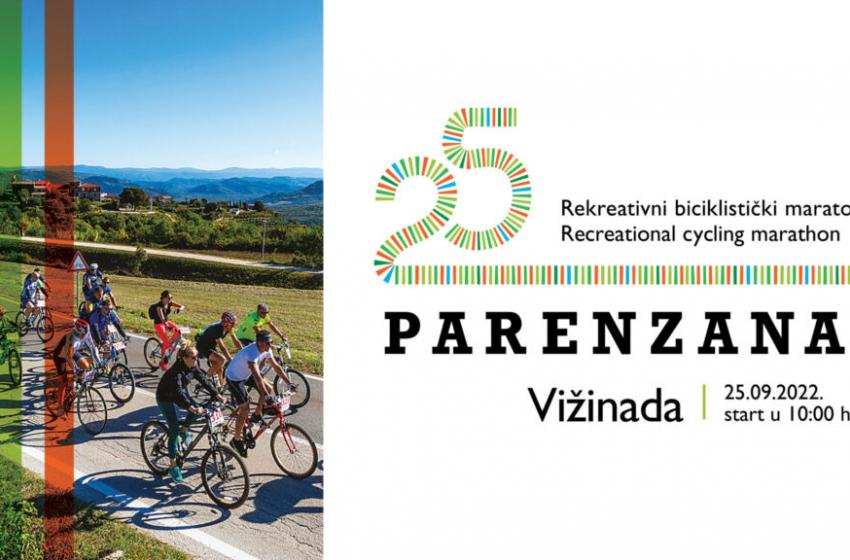 25. Parenzana: Rekreativni biciklistički maraton 