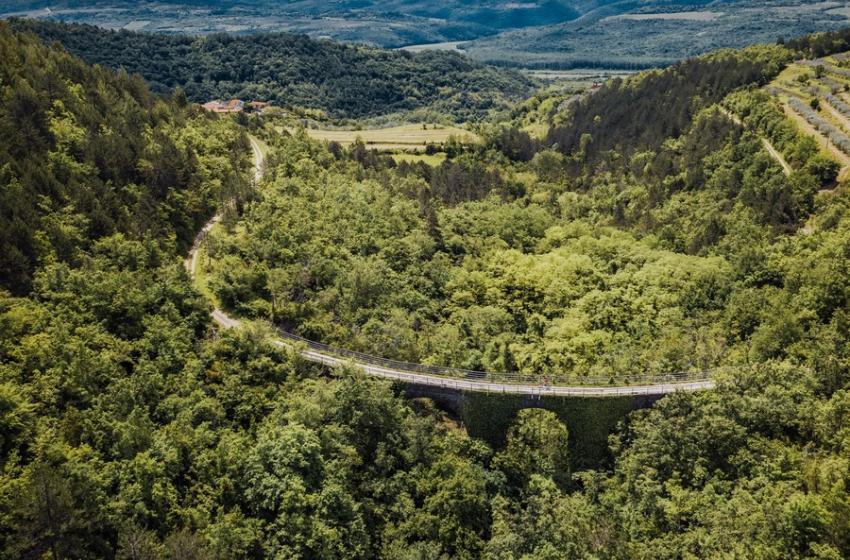 Camminata lungo la Parenzana