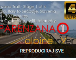 Parenzana trail in 4K UHD video format